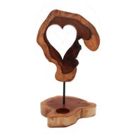 Kerzenhalter-Schild - Heart Shape