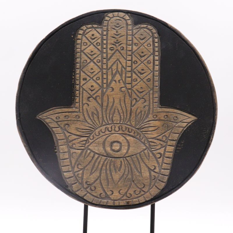 Buddha Feng Shui Set – Hamsa – Grau