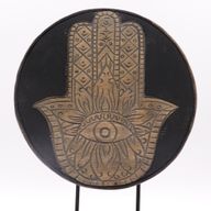 Buddha Feng Shui Set – Hamsa – Grau