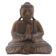 Buddha Feng Shui Set – Om – Grau und Schwarz