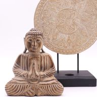 Buddha Feng Shui Set - Klassisches Mandala - Natur