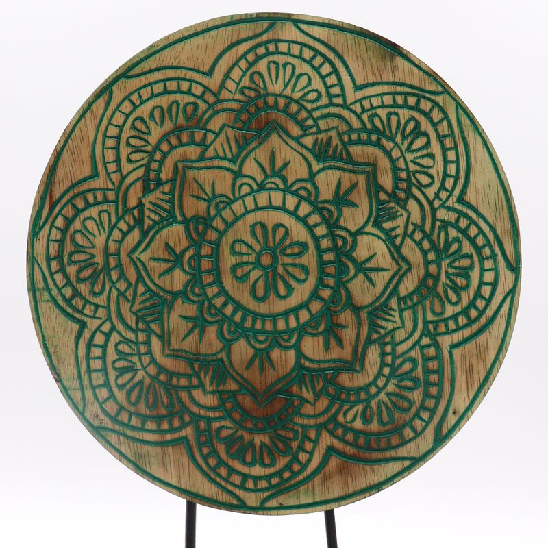 Buddha Feng Shui Set - Mandala - Grün