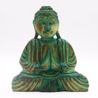 Buddha Feng Shui Set - Mandala - Grün