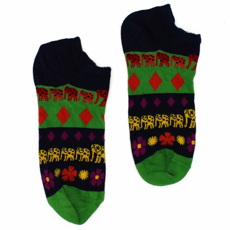 S/M Hop Hare Bambussocken niedrig (36–40) – Lucky Elephant