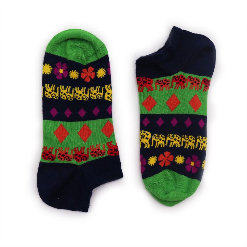 S/M Hop Hare Bambussocken niedrig (36–40) – Lucky Elephant