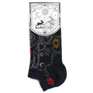 S/M Hop Hare Bambussocken niedrig (36–40) – Hamsa