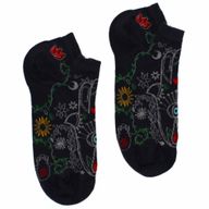 S/M Hop Hare Bambussocken niedrig (36–40) – Hamsa