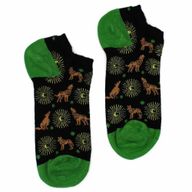 S/M Hop Hare Bambussocken niedrig (36–40) – Moonlight Wolfs