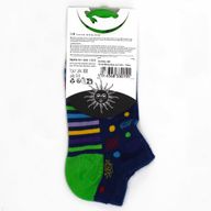 S/M Hop Hare Bambussocken niedrig (36–40) – 7 Chakra