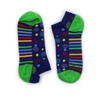 S/M Hop Hare Bambussocken niedrig (36–40) – 7 Chakra