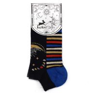 S/M Hop Hare Bambussocken niedrig (36–40) – Mondphasen