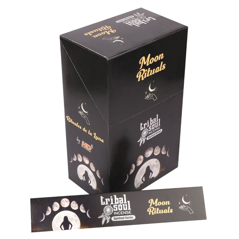Tribal Soul Spirituelle Räucherstäbchen und Keramikhalter – Mondritual