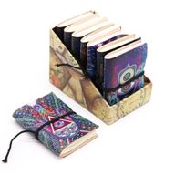 Verschiedene Esoterik-Notizbücher 7x10cm (Display-Packung)