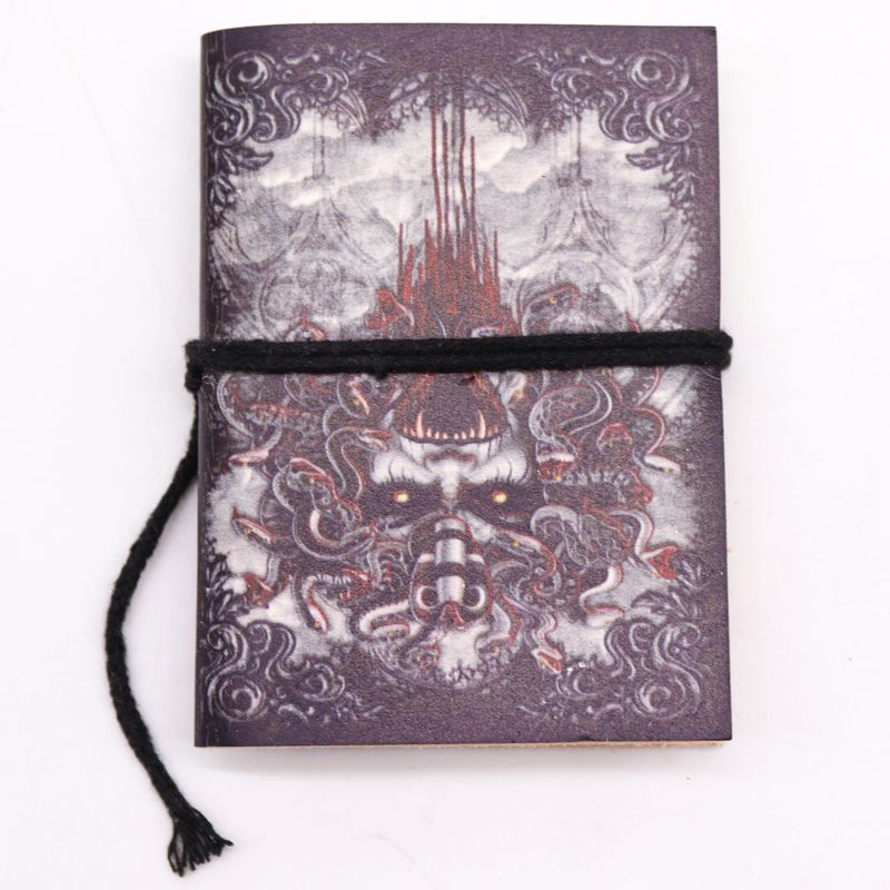 Verschiedene Gothic-Notizbücher 7x10cm (Display-Packung)