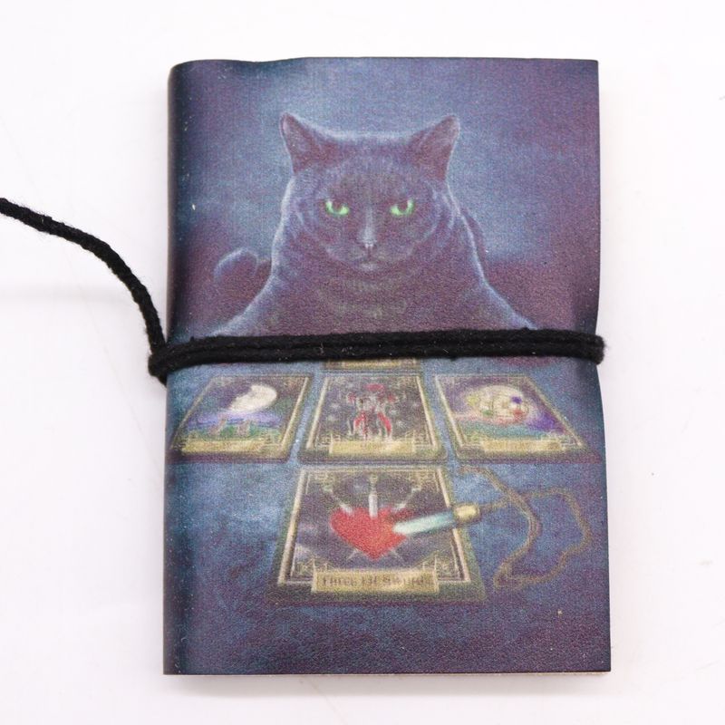 Verschiedene Gothic-Notizbücher 7x10cm (Display-Packung)