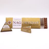 42 g Jumbo Golden Nag – Chandan Back Flow Räucherkegel