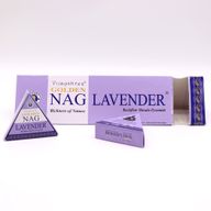42 g Jumbo Golden Nag – Lavendel-Rückfluss-Räucherkegel