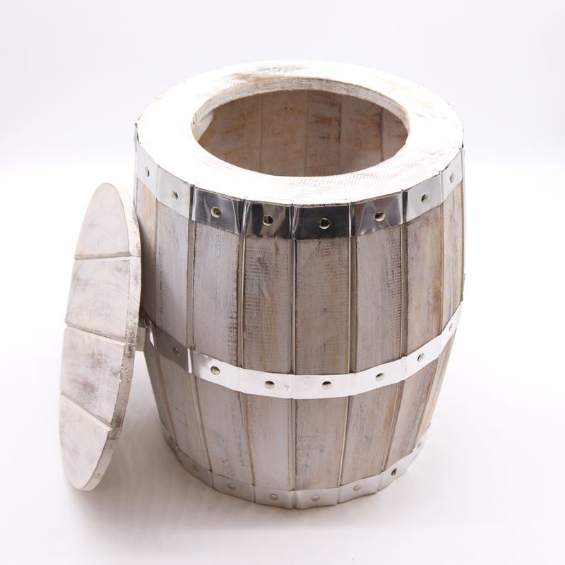 Bierfasshocker – Whitewash