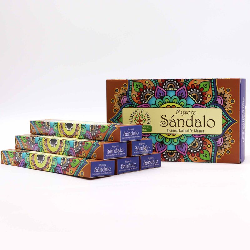 Namaste Mandala Masala Räucherstäbchen – Sandelholz
