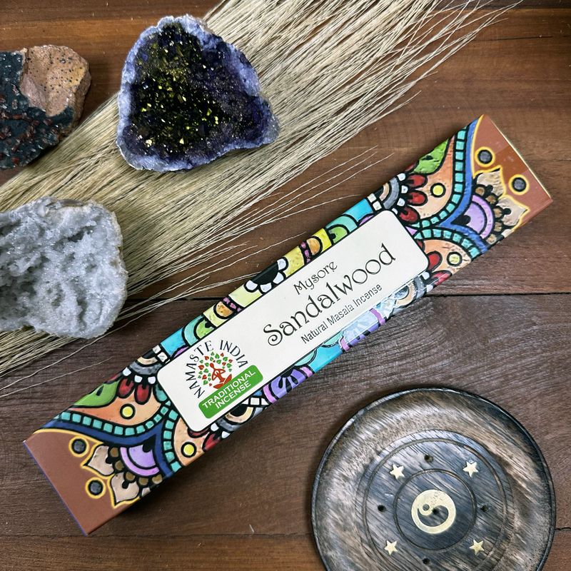 Namaste Mandala Masala Räucherstäbchen – Sandelholz