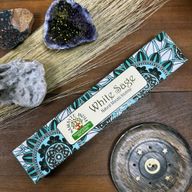 Namaste Mandala Masala Räucherstäbchen – Weißer Salbei