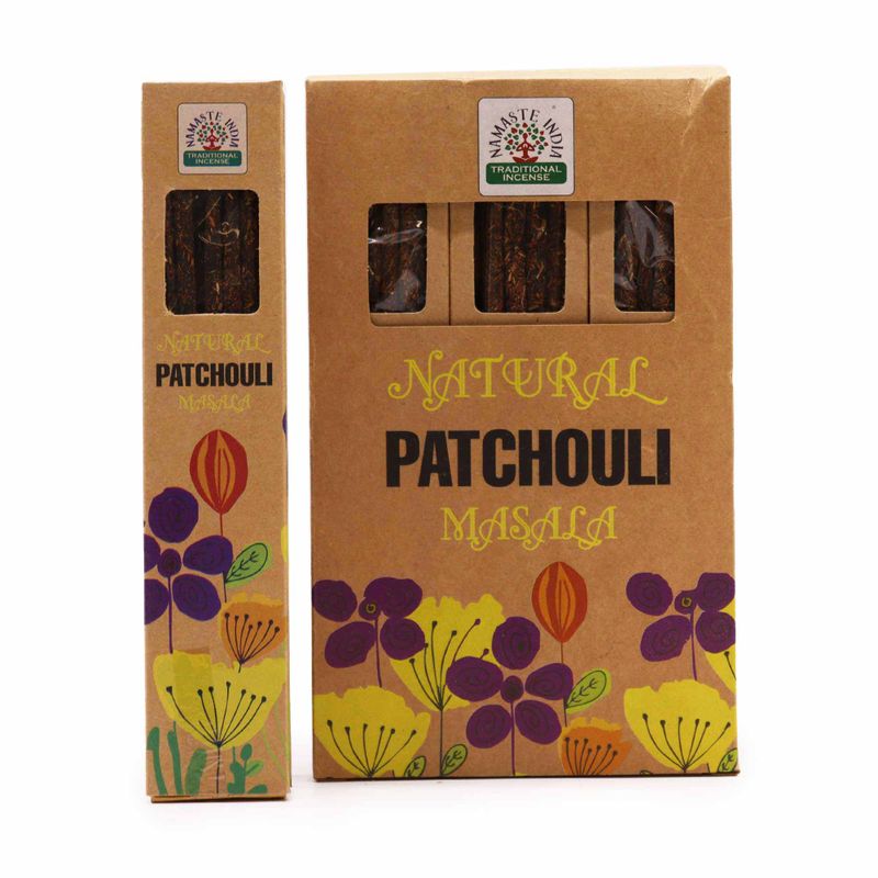 Natürlicher botanischer Masala-Räucherstäbchen – Patchouli