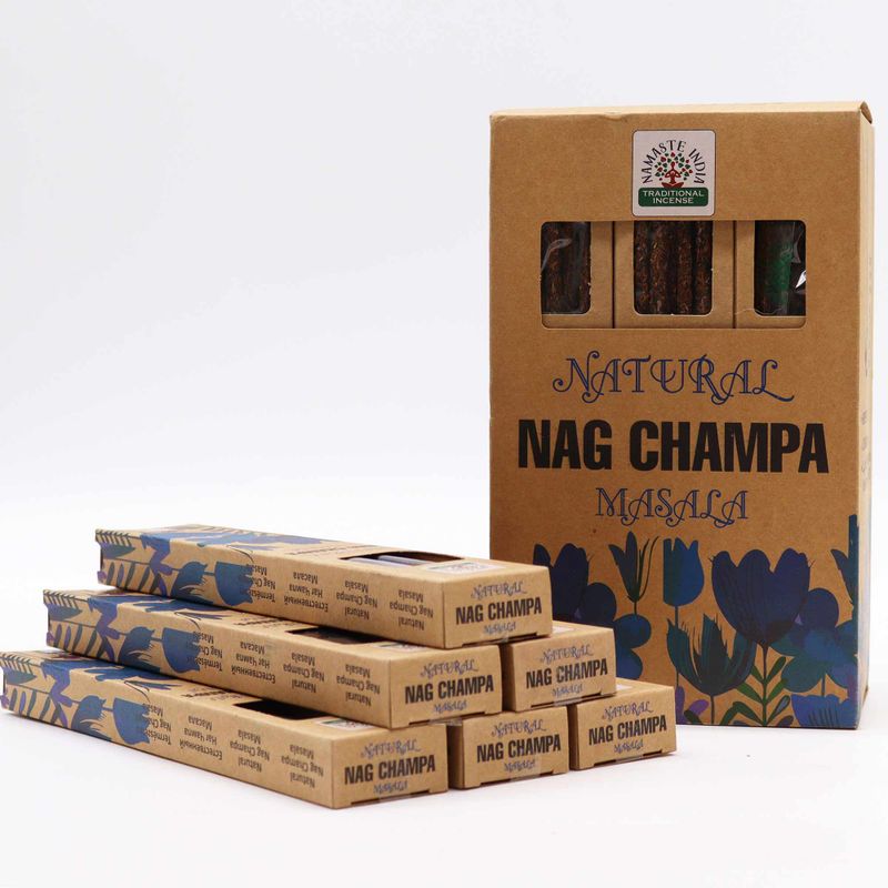 Natürlicher botanischer Masala-Räucherstäbchen – Nag Champa
