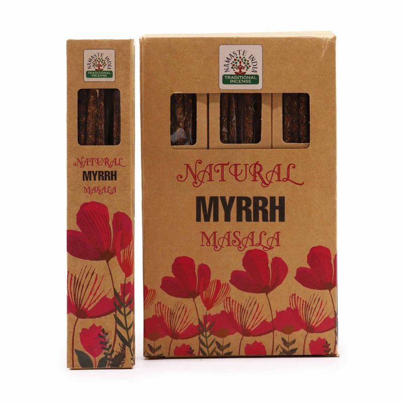 Natürlicher botanischer Masala-Räucherstäbchen – Myrrhe