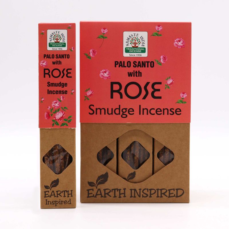 Von der Erde inspirierter Räucherstäbchen - Rose