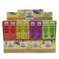 Von der Erde inspiriertes Räucherstäbchen-Displaypaket (4x12 Düfte)