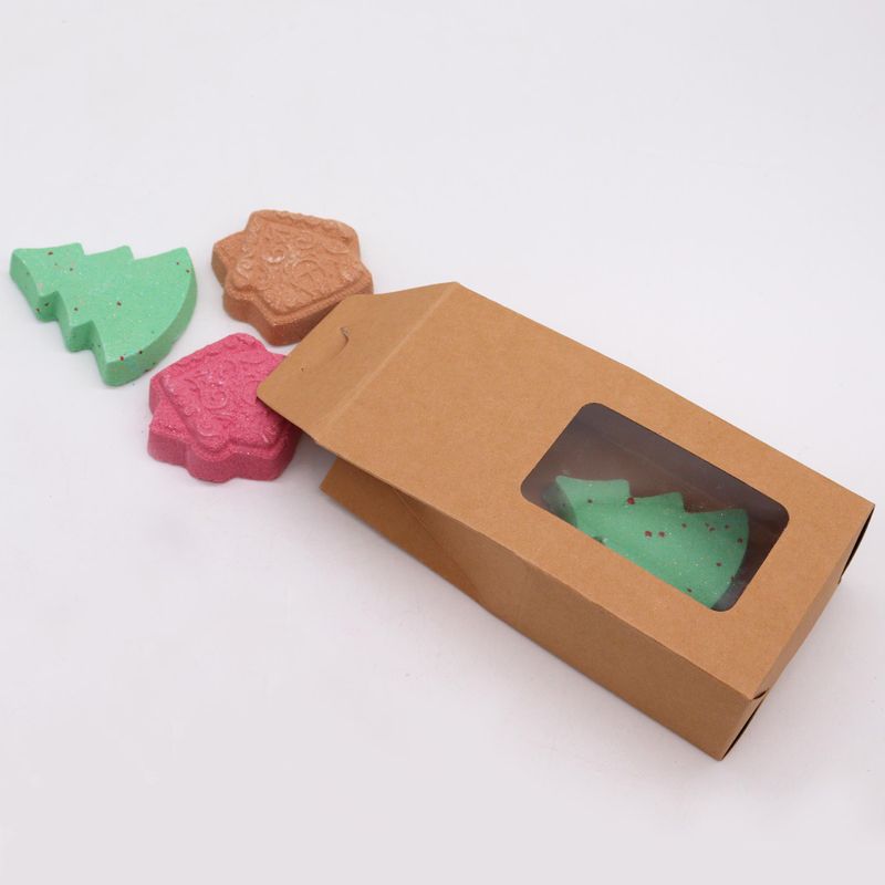 Gingerbread Town Weihnachts-Badebomben-Geschenkpaket
