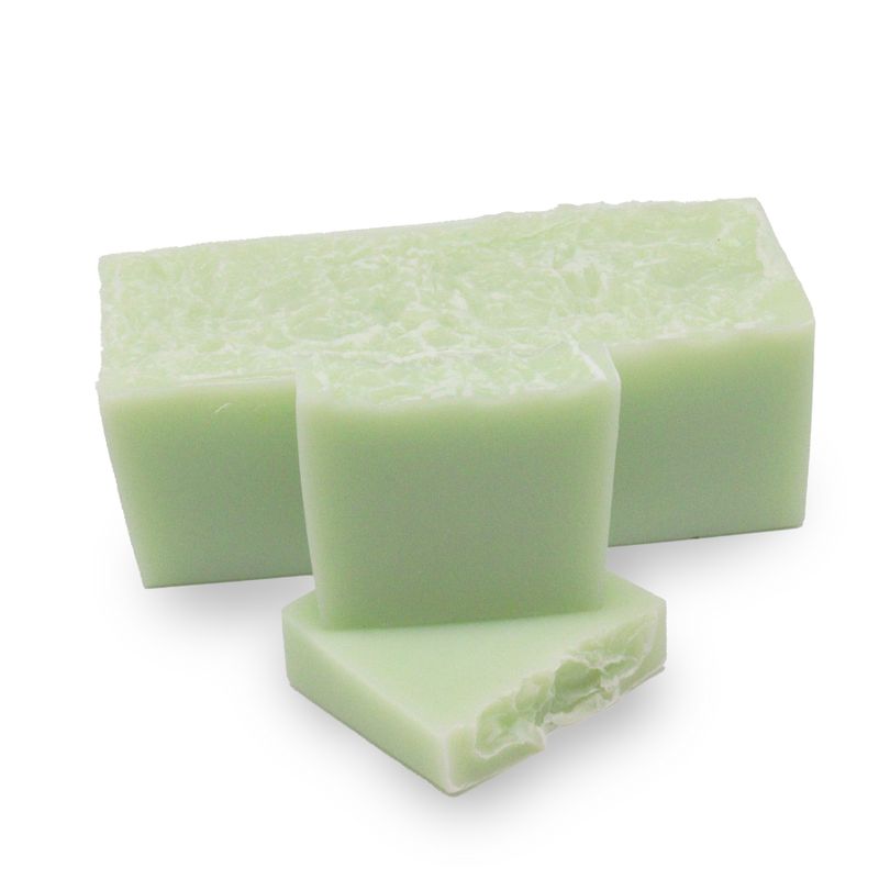 Grüner Tee und Olivenseife