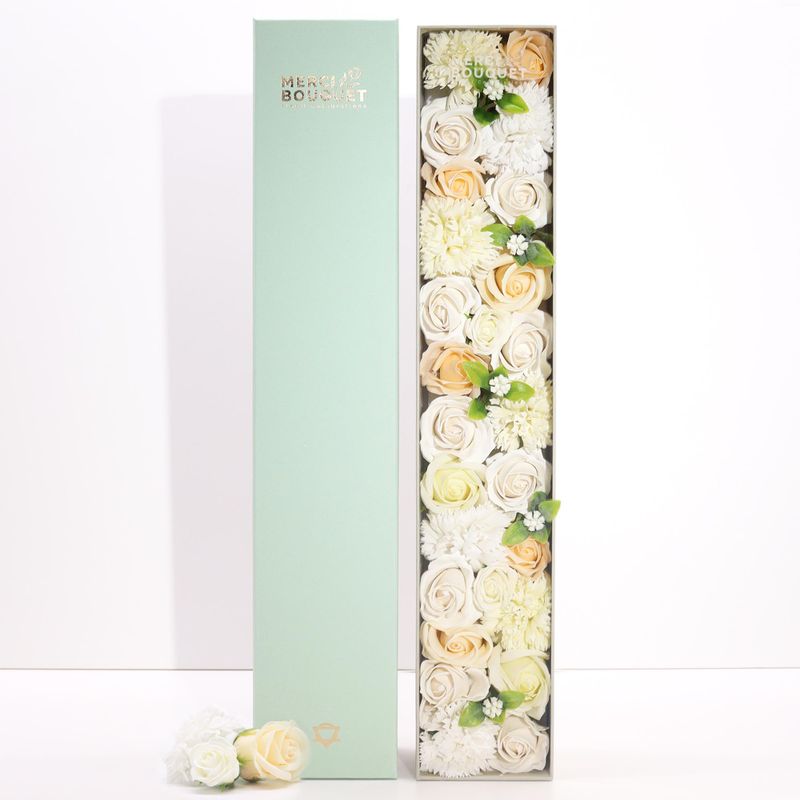 Extra lange Box – Hochzeitssegen – Weiß und Elfenbein