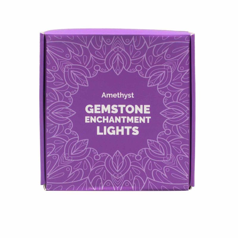 Edelstein-Verzauberungslichter – Amethyst