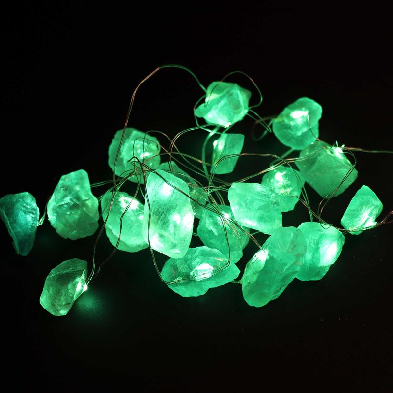 Edelstein-Verzauberungslichter – Kristalljade