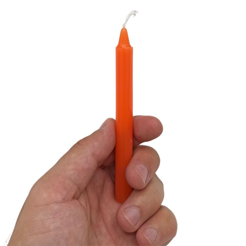 Manifest-Magiekerzen (12er-Pack) – Orange – Heiliges Chakra