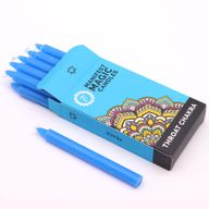 Manifest-Magiekerzen (12er-Pack) – Blau – Hals-Chakra