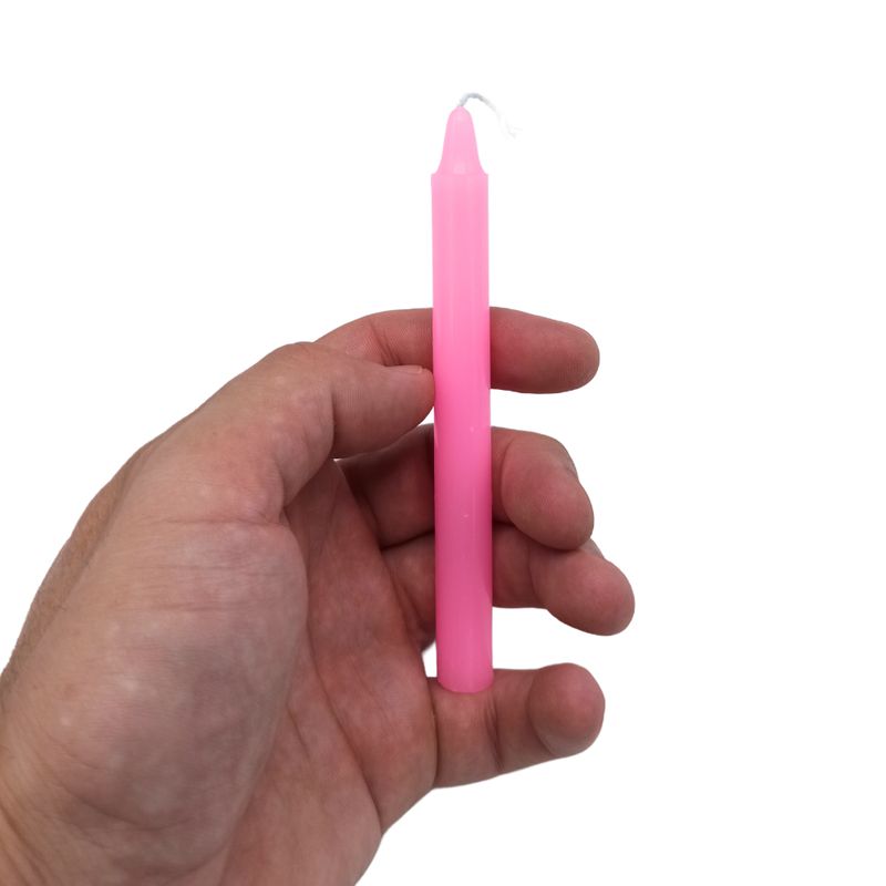 Manifest-Magiekerzen (12er-Pack) – Rosa