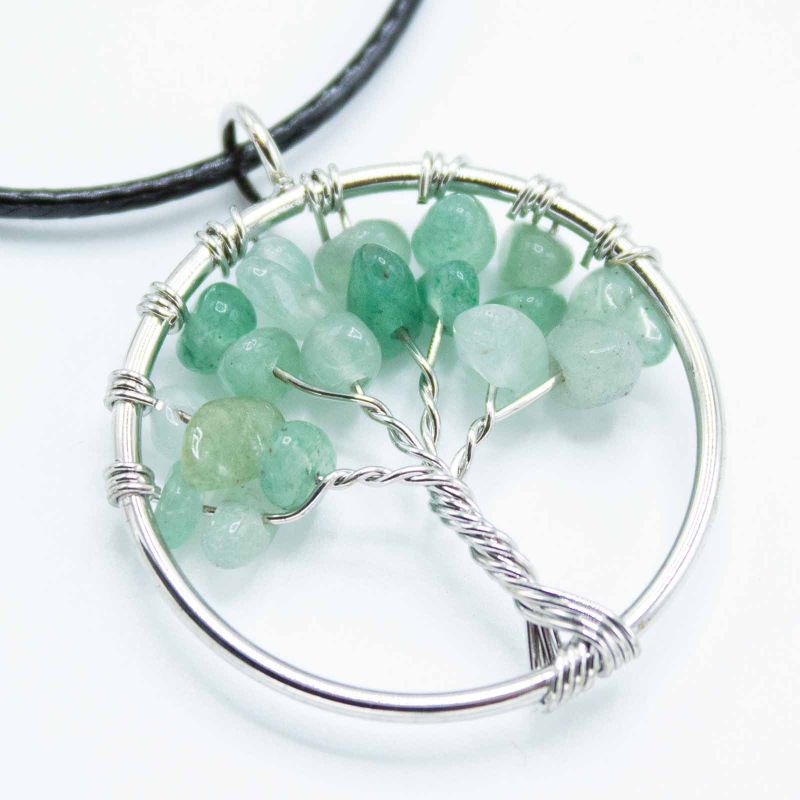 Anhänger „Baum des Lebens“ – Jade