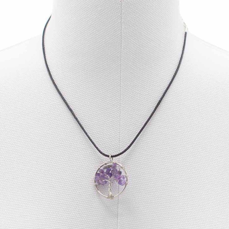 Baum des Lebens Anhänger – Amethyst