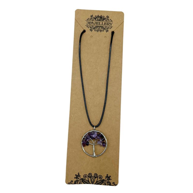 Baum des Lebens Anhänger – Amethyst