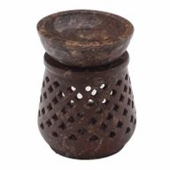 Kleiner Speckstein-Ölbrenner 8 cm – Klassisch