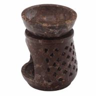 Kleiner Speckstein-Ölbrenner 8 cm – Klassisch