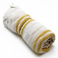 Hamam-Spa-Handtuch – Sonnenaufgangsgelb – 90 x 170 cm