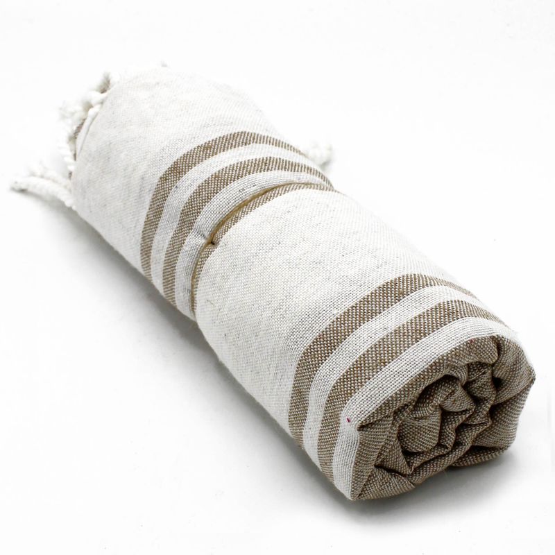 Hamam-Spa-Handtuch – Sand – 90 x 170 cm