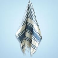 Hamam-Spa-Handtuch – Ozeanblau – 90 x 170 cm