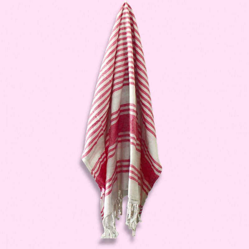 Hamam-Spa-Handtuch – Sunset Pink – 90 x 170 cm