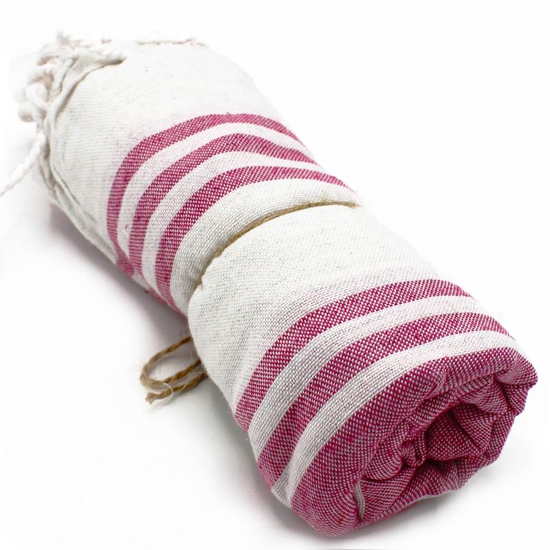 Hamam-Spa-Handtuch – Sunset Pink – 90 x 170 cm