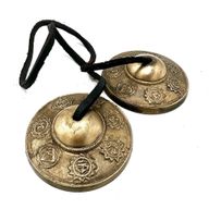 Tibetisches Tingsha – Sieben Chakra – ca. 7 cm