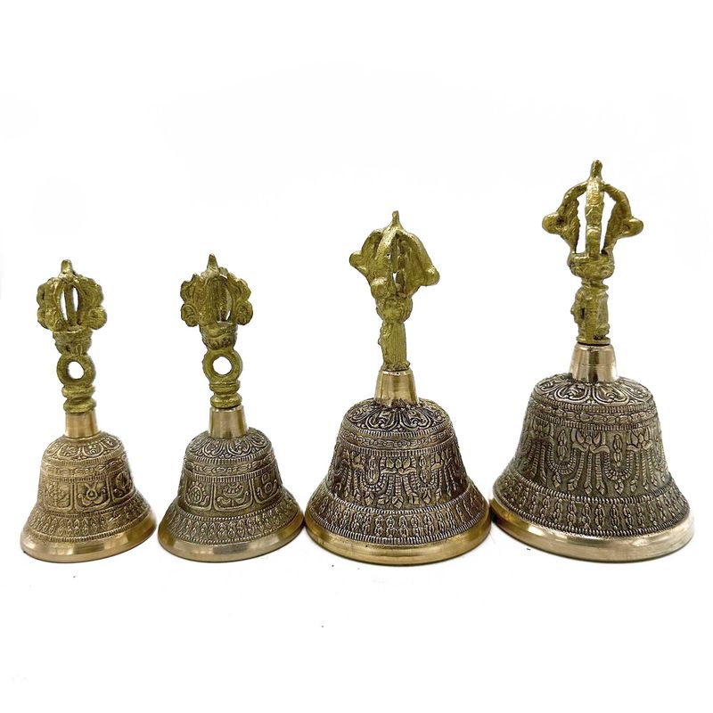 Große tibetische Tingsha-Glocke – 7,5 x 13 cm